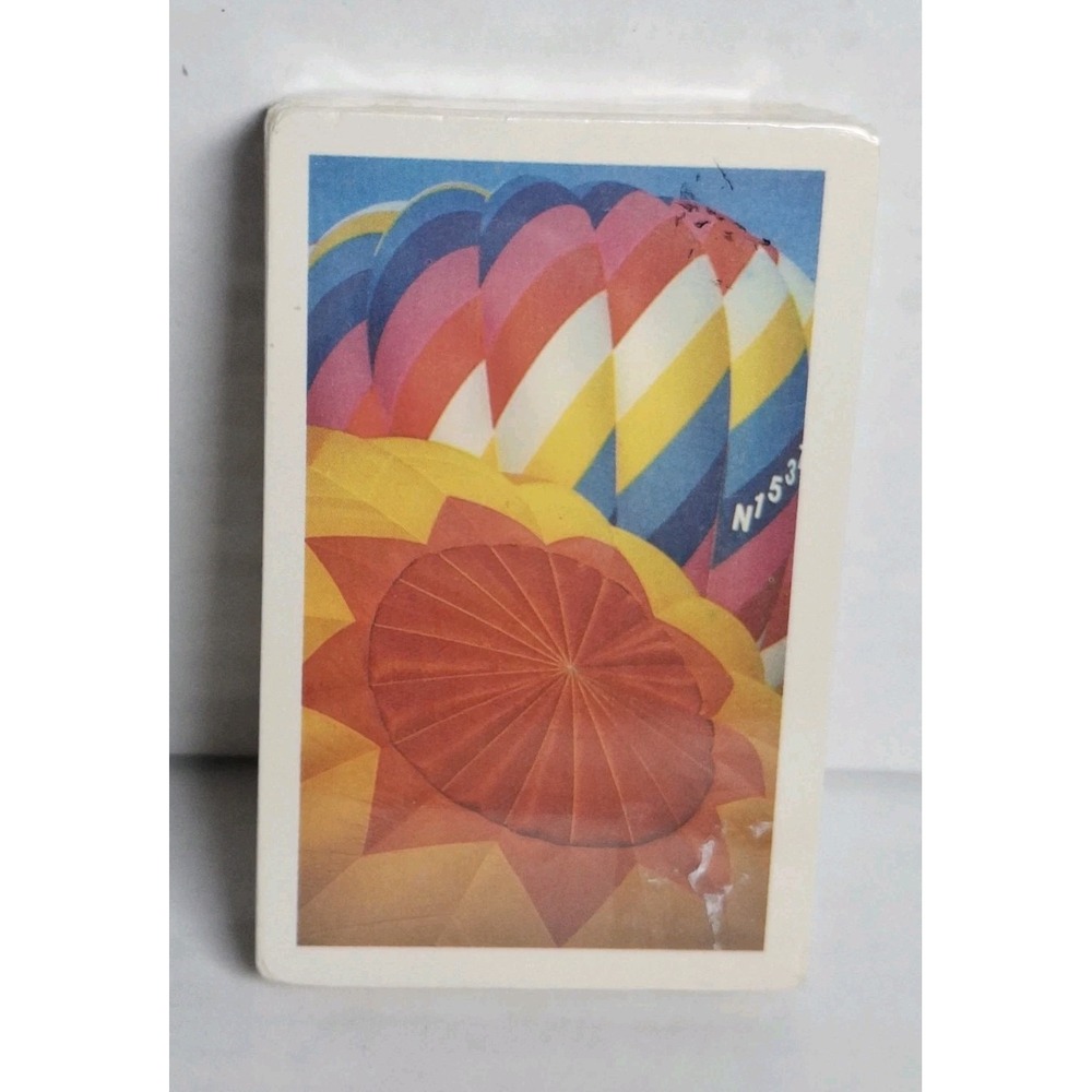 Vintage Arrco Playing Cards Hot Air Balloons USA New Sealed Deck